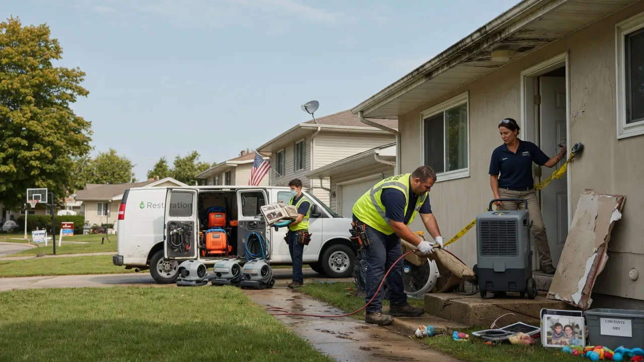 Water Damage Restoration in Lapel, IN near me